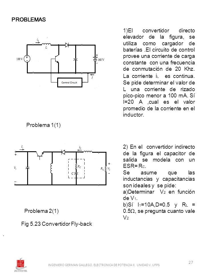 Se asume que las inductancias y capacitancias son ideales y se pide: