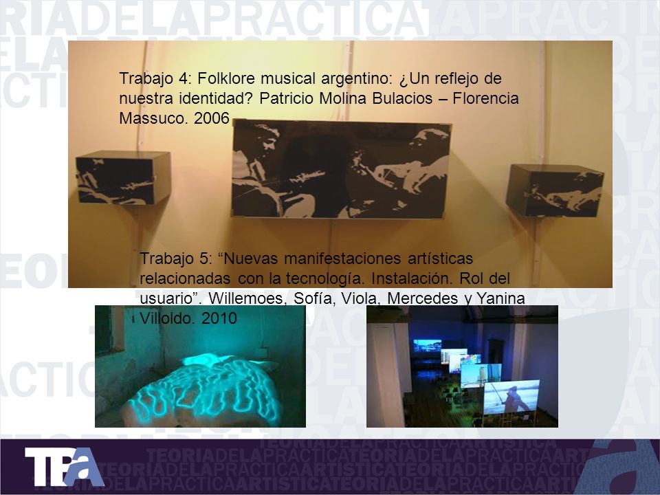 Trabajo 4: Folklore musical argentino: ¿Un reflejo de nuestra identidad Patricio Molina Bulacios – Florencia Massuco. 2006