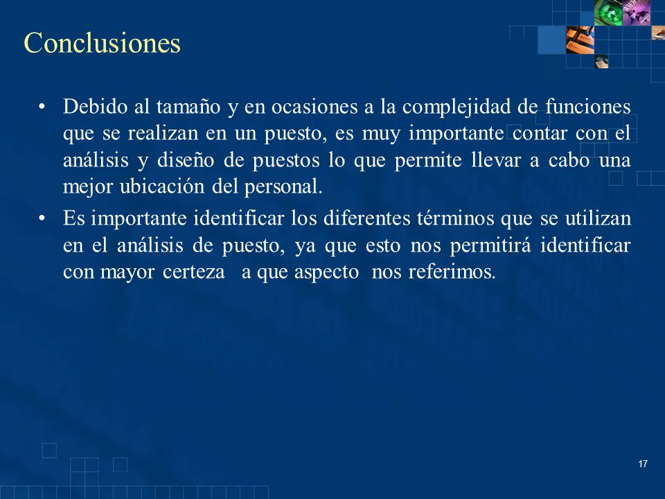 Conclusiones