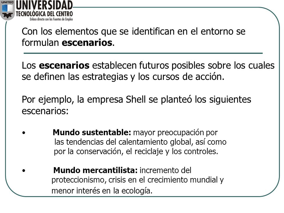 Con los elementos que se identifican en el entorno se