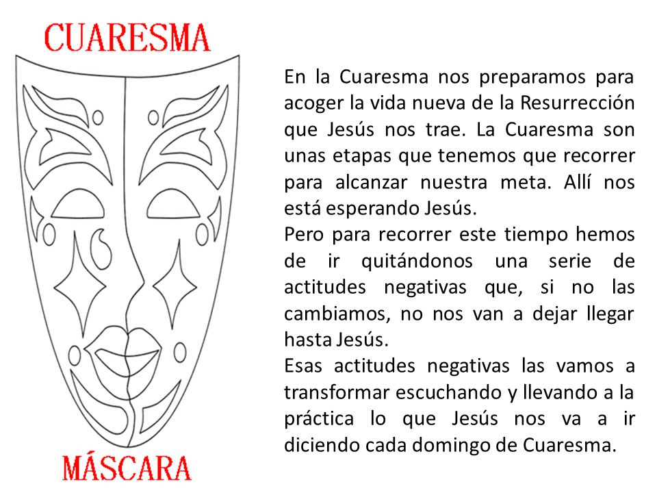 En la Cuaresma nos preparamos para acoger la vida nueva de la Resurrección que Jesús nos trae. La Cuaresma son unas etapas que tenemos que recorrer para alcanzar nuestra meta. Allí nos está esperando Jesús.