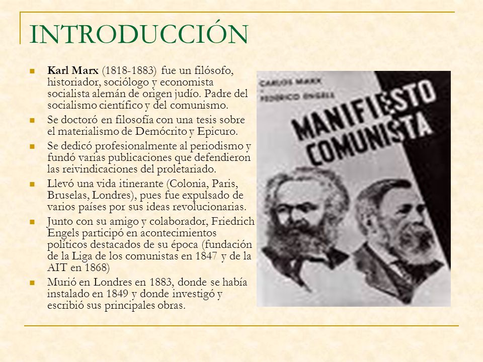 KARL MARX ( ). - ppt descargar