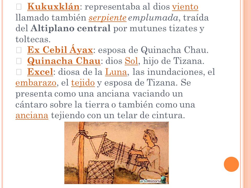  Kukuxklán: representaba al dios viento llamado también serpiente emplumada, traída del Altiplano central por mutunes tizates y toltecas.