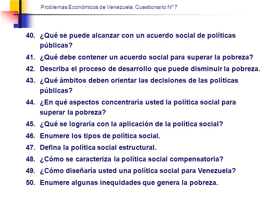 ¿Qué se puede alcanzar con un acuerdo social de políticas públicas