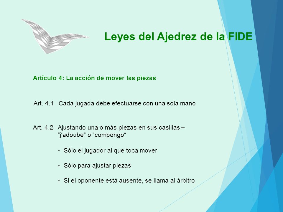 Leyes del Ajedrez de la FIDE