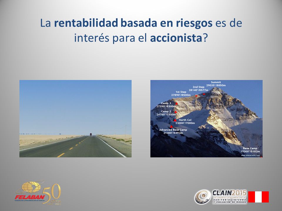 La rentabilidad basada en riesgos es de interés para el accionista