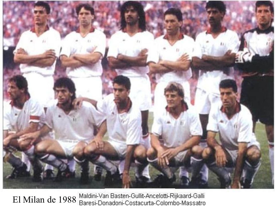 El Milan de 1988