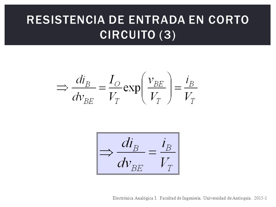Resistencia de entrada en corto circuito (3)