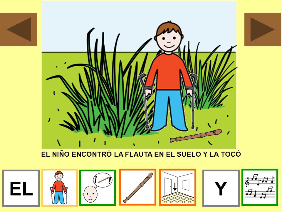 EL NIÑO ENCONTRÓ LA FLAUTA EN EL SUELO Y LA TOCÓ