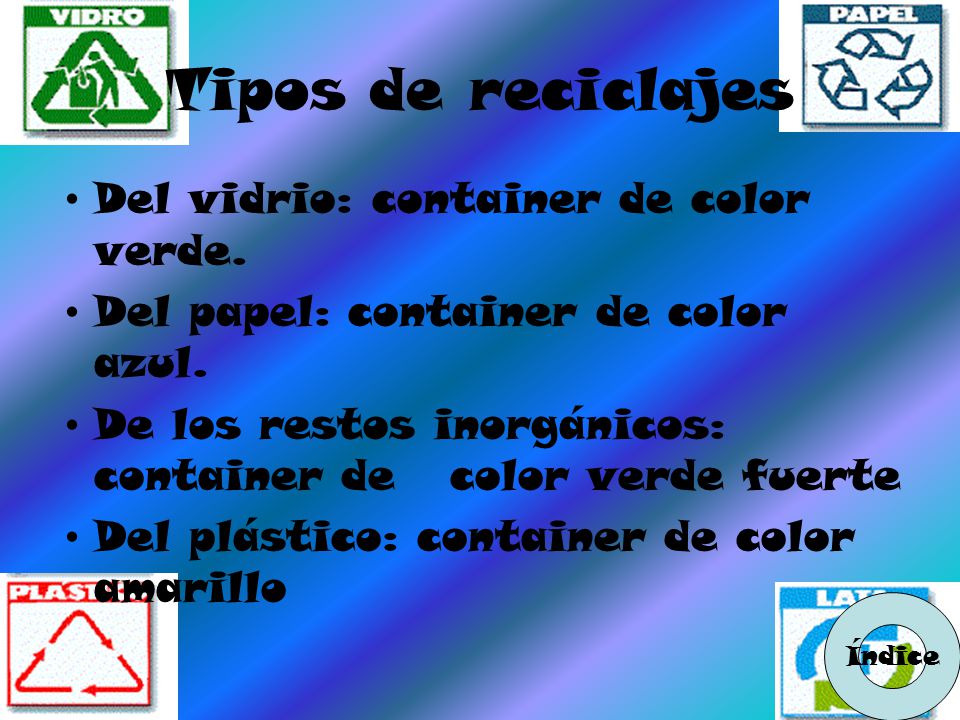 Tipos de reciclajes Del vidrio: container de color verde.