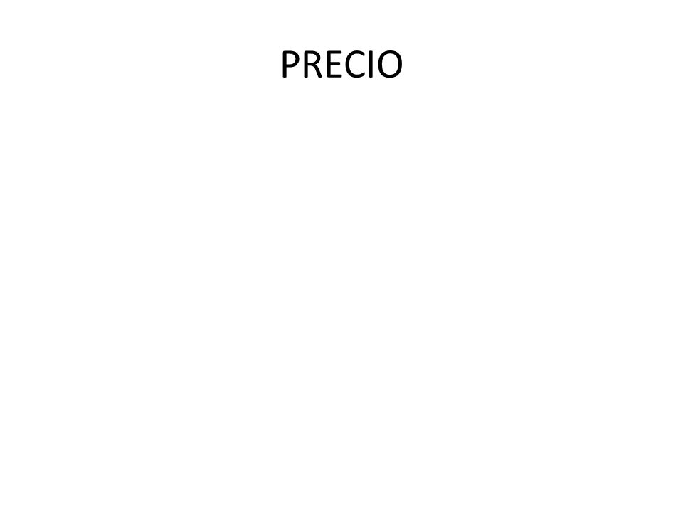 PRECIO