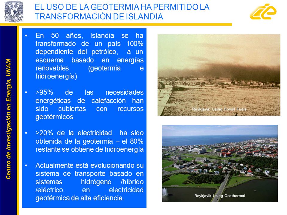 EL USO DE LA GEOTERMIA HA PERMITIDO LA TRANSFORMACIÓN DE ISLANDIA