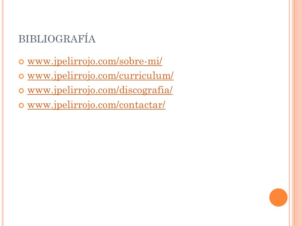 bibliografía