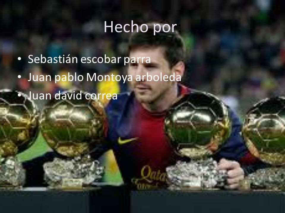 Hecho por: Sebastián escobar parra Juan pablo Montoya arboleda