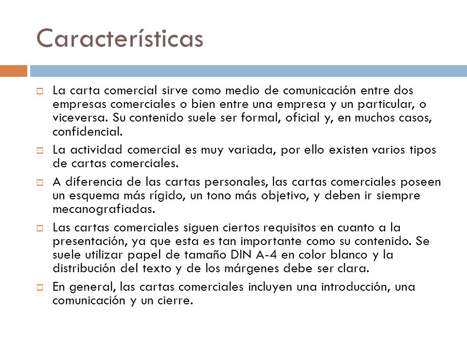 Cartas comerciales. - ppt video online descargar