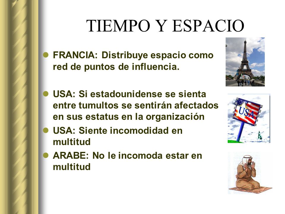 TIEMPO Y ESPACIO FRANCIA: Distribuye espacio como red de puntos de influencia.