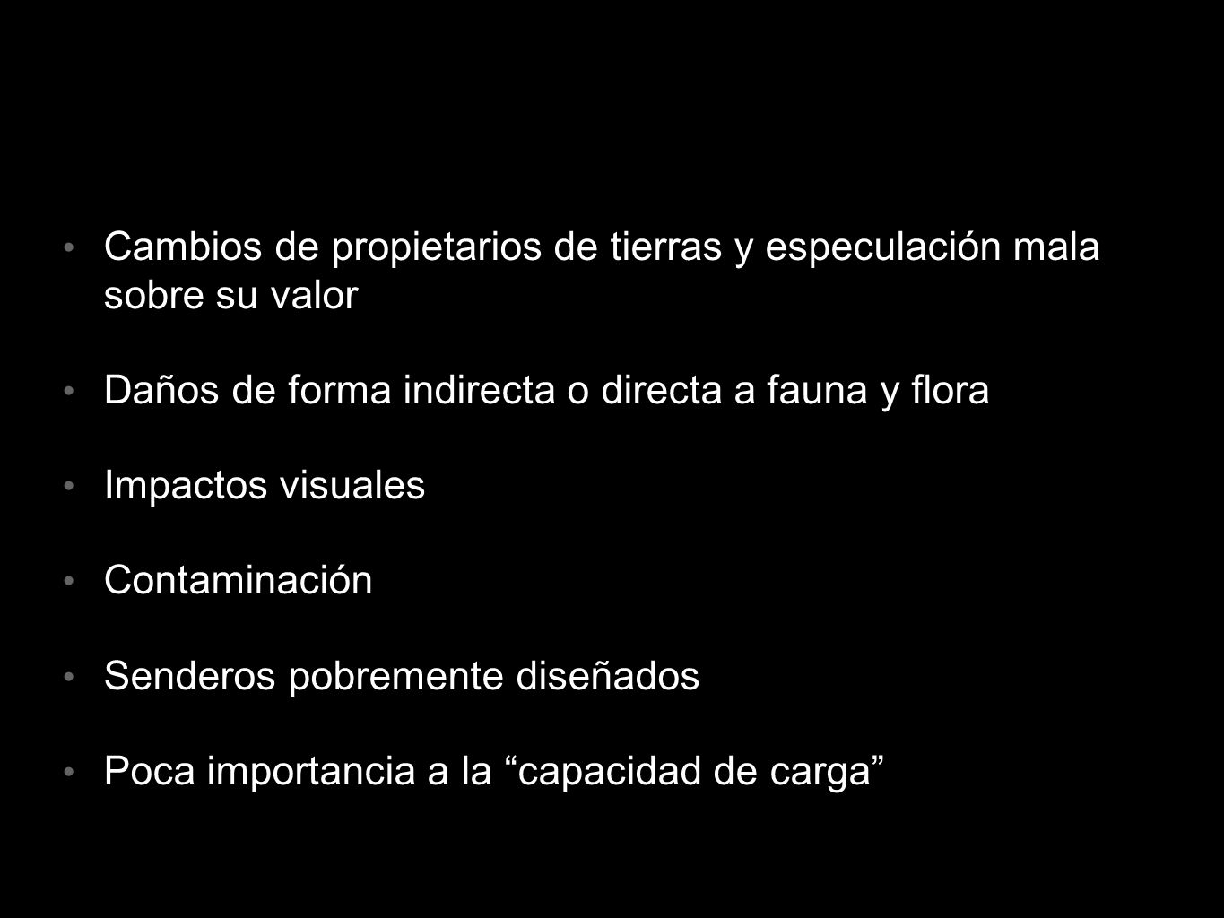 Cambios de propietarios de tierras y especulación mala sobre su valor