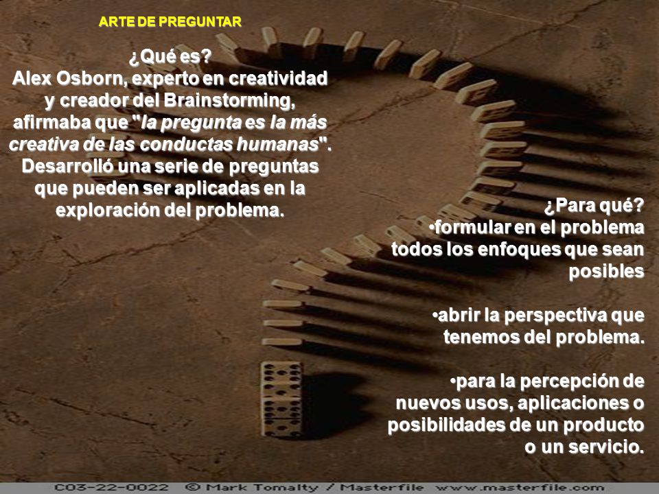 formular en el problema todos los enfoques que sean posibles
