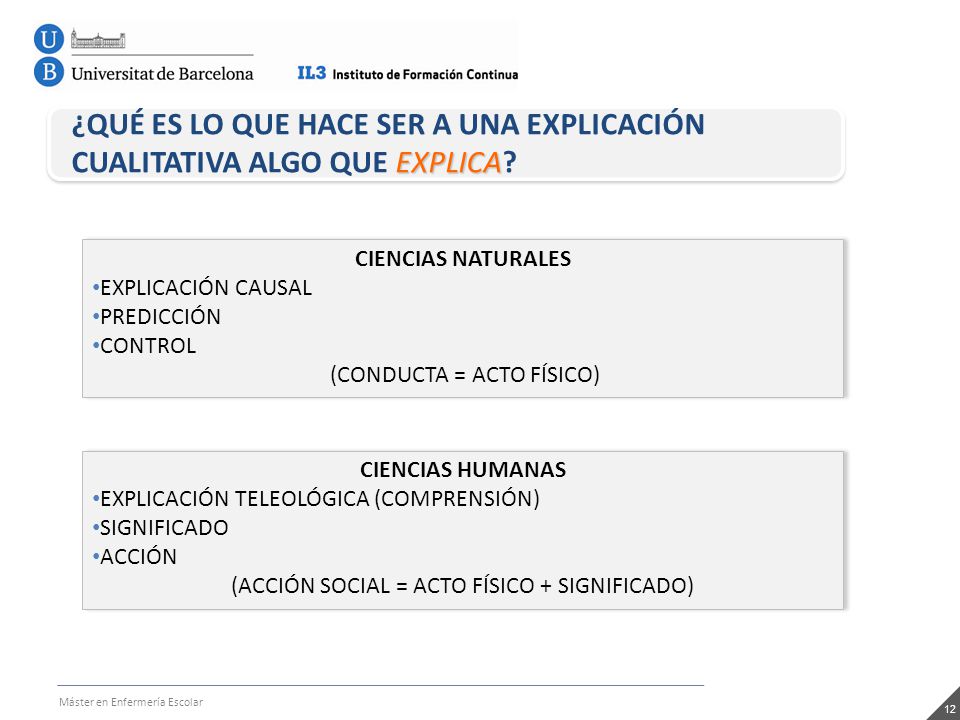 ¿QUÉ ES LO QUE HACE SER A UNA EXPLICACIÓN CUALITATIVA ALGO QUE EXPLICA
