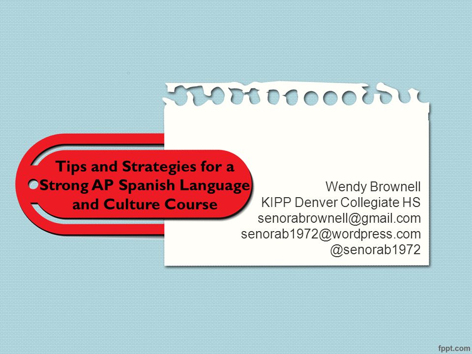 Tips and Strategies for a Strong AP Spanish Language and Culture Course