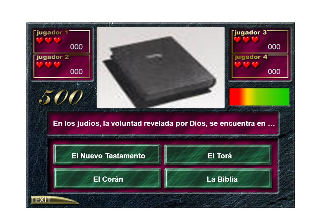 En los judíos, la voluntad revelada por Dios, se encuentra en …