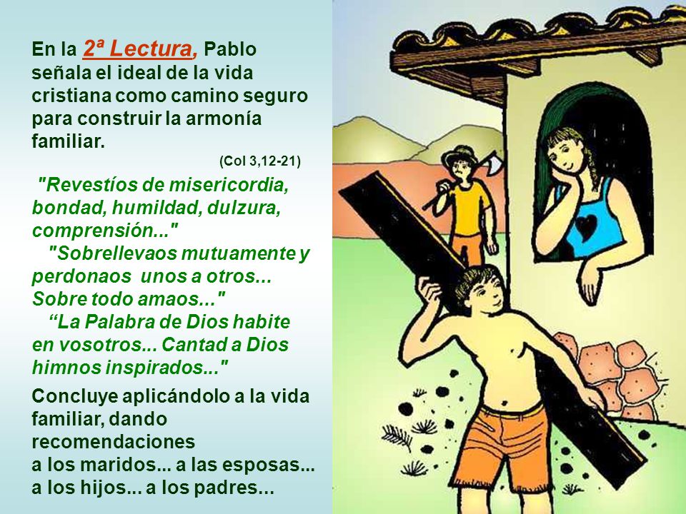Revestíos de misericordia, bondad, humildad, dulzura, comprensión...