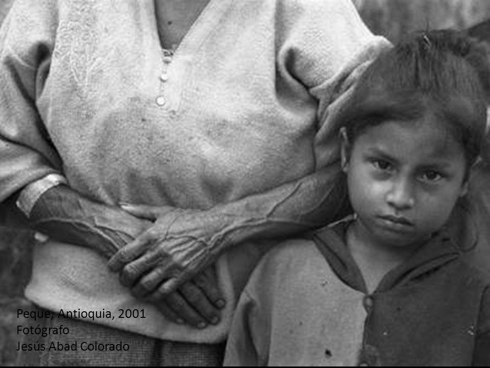 Peque, Antioquia, 2001 Fotógrafo Jesús Abad Colorado