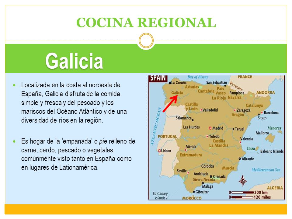 Galicia COCINA REGIONAL