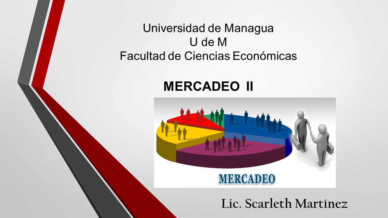 Universidad de Managua U de M Facultad de Ciencias Económicas MERCADEO II