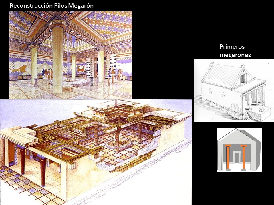 Reconstrucción Pilos Megarón