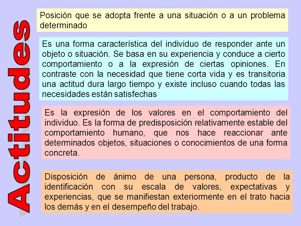 Posición que se adopta frente a una situación o a un problema determinado
