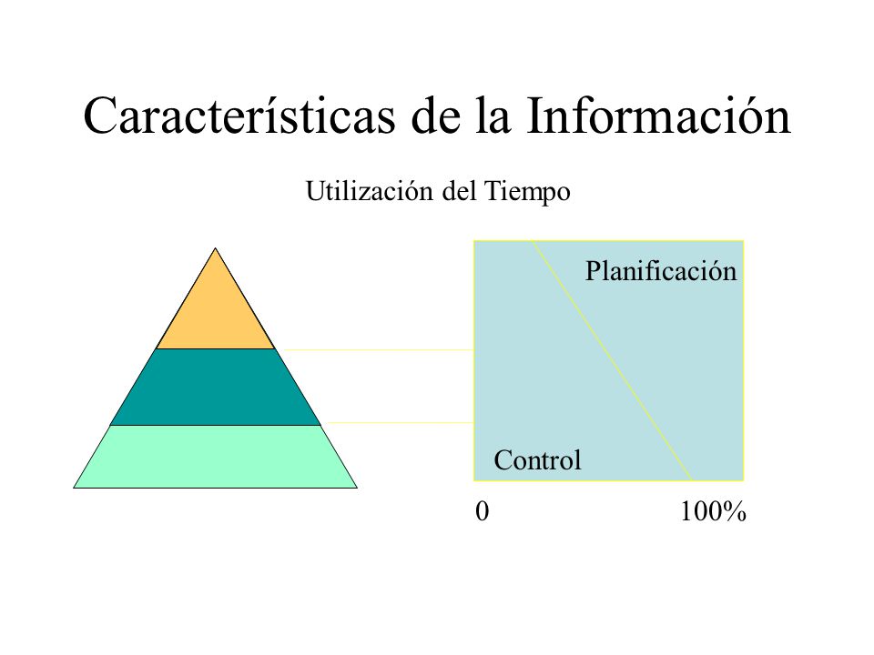 Características de la Información