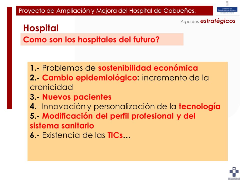 Plan de Ampliación y Mejora del Hospital de Cabueñes