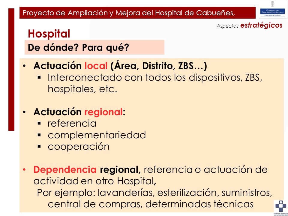 Plan de Ampliación y Mejora del Hospital de Cabueñes