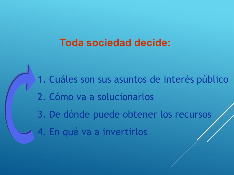 Toda sociedad decide: Cuáles son sus asuntos de interés público