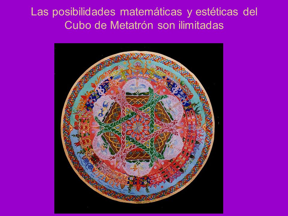 Las posibilidades matemáticas y estéticas del Cubo de Metatrón son ilimitadas