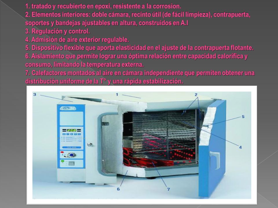 1. tratado y recubierto en epoxi, resistente a la corrosion. 2