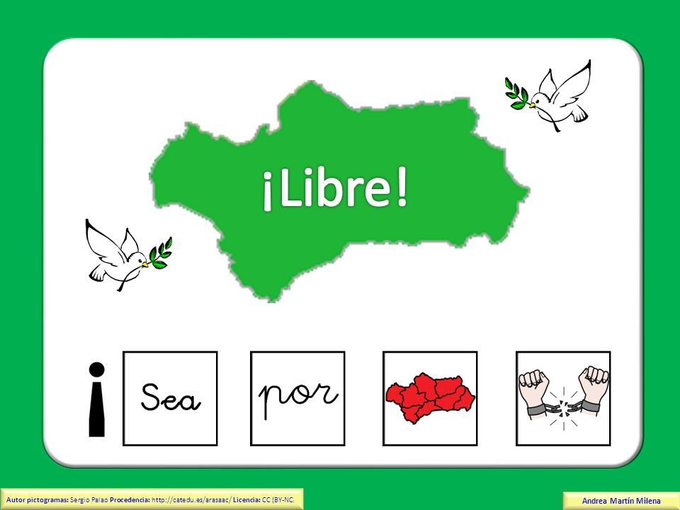¡Libre! Andrea Martín Milena