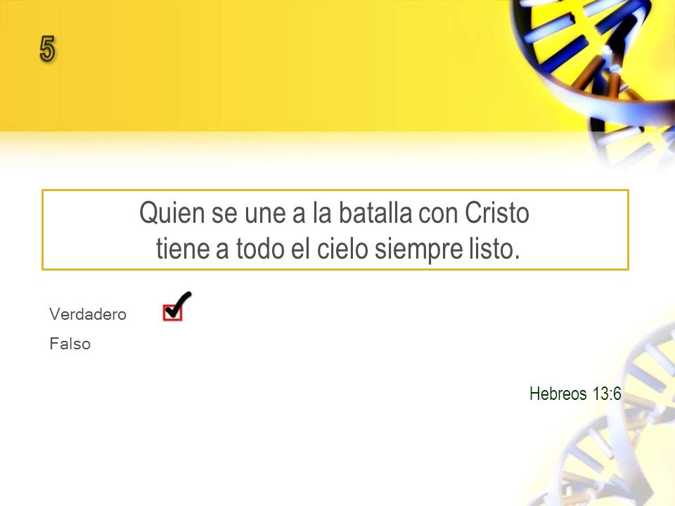 Quien se une a la batalla con Cristo