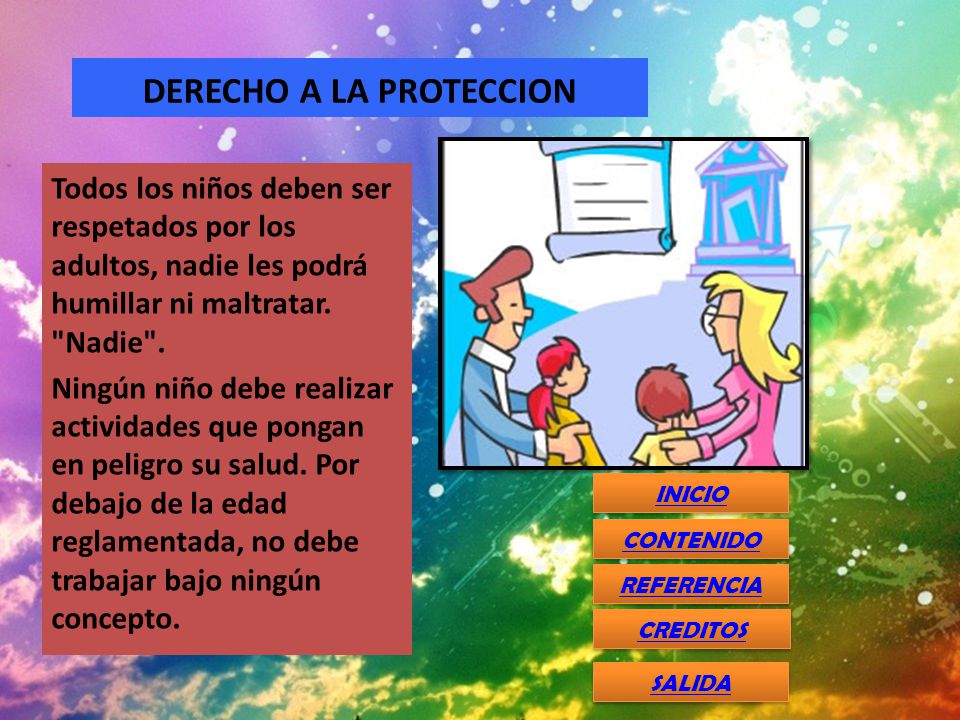 DERECHO A LA PROTECCION