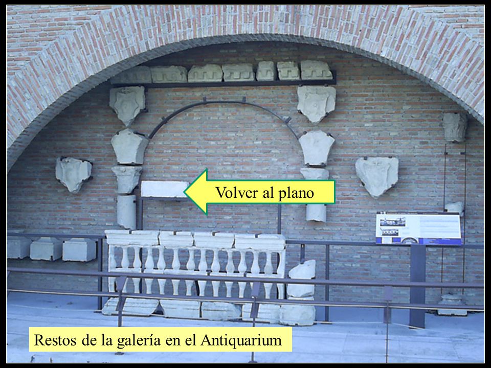 Volver al plano Restos de la galería en el Antiquarium
