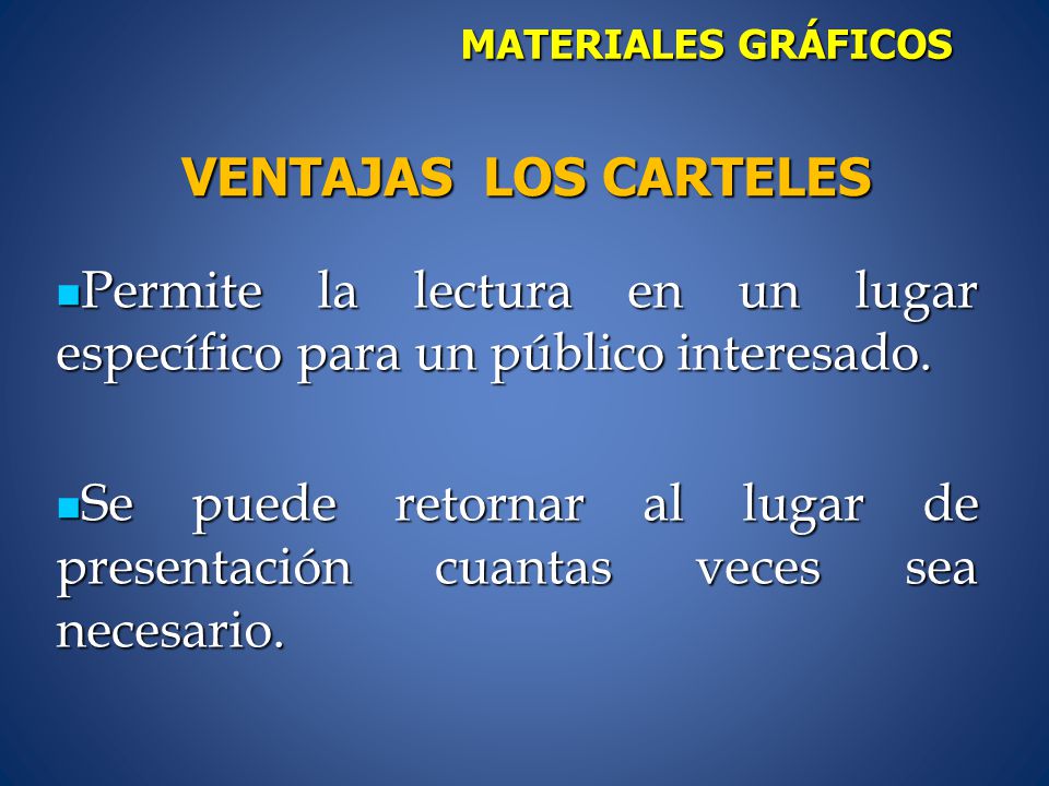Permite la lectura en un lugar específico para un público interesado.