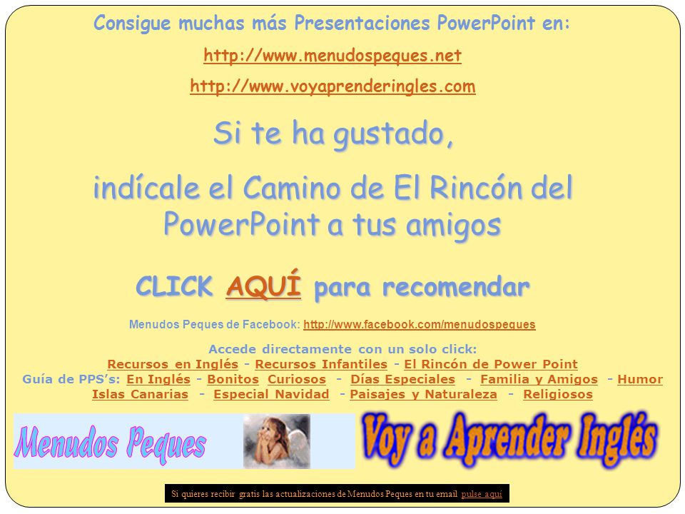 indícale el Camino de El Rincón del PowerPoint a tus amigos