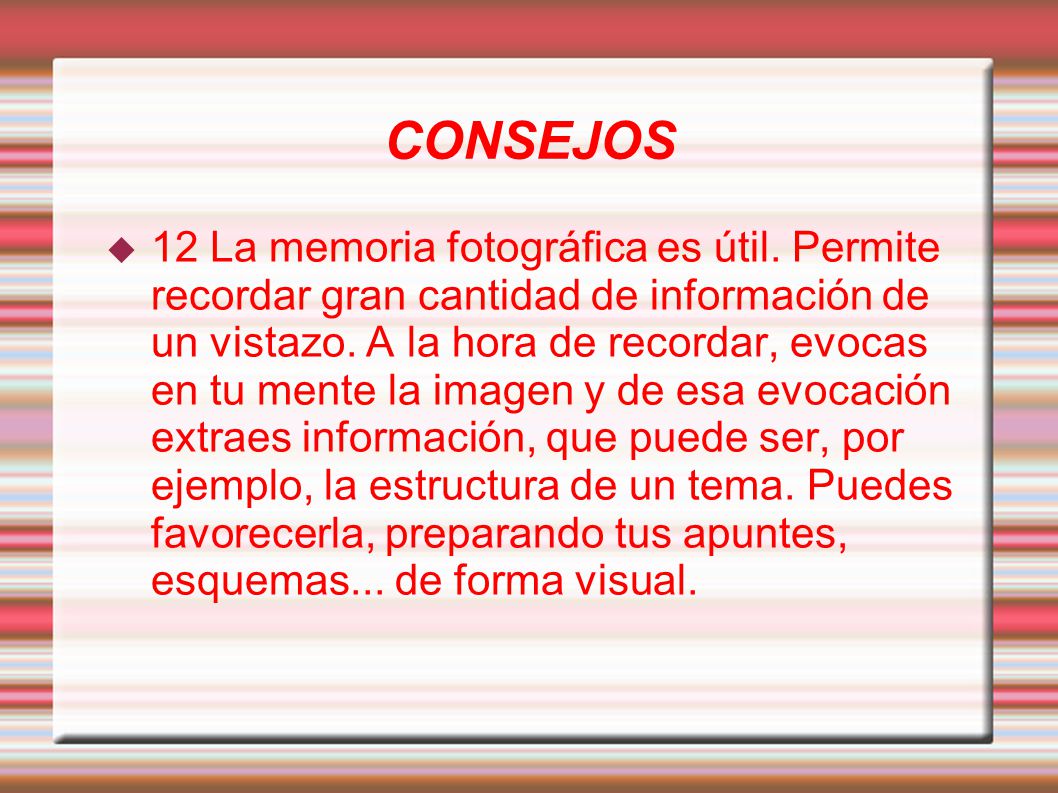 CONSEJOS