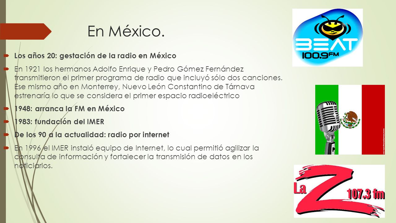 En México. Los años 20: gestación de la radio en México