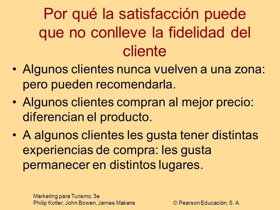 Por qué la satisfacción puede que no conlleve la fidelidad del cliente