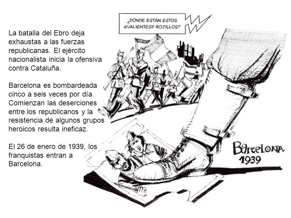 La batalla del Ebro deja exhaustas a las fuerzas republicanas
