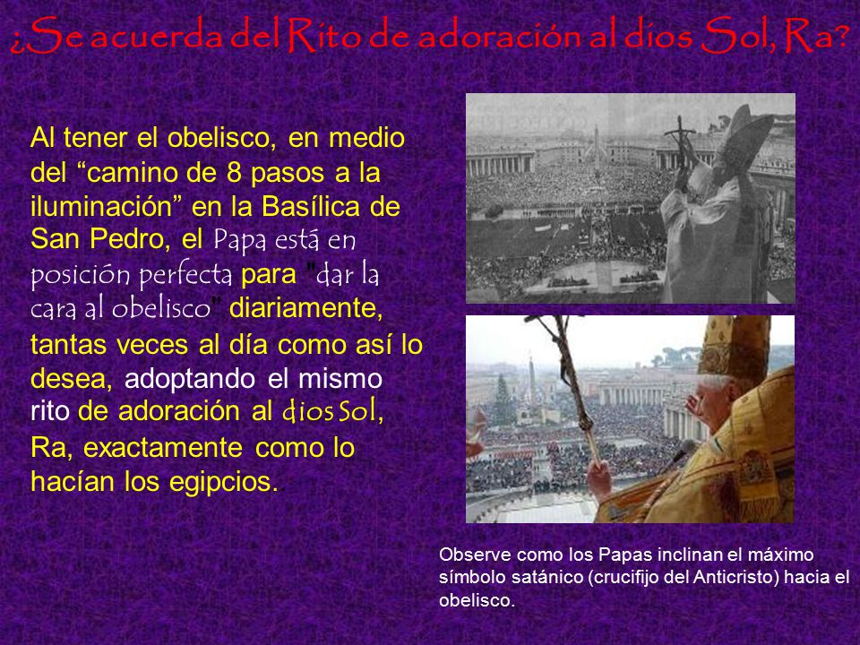 ¿Se acuerda del Rito de adoración al dios Sol, Ra