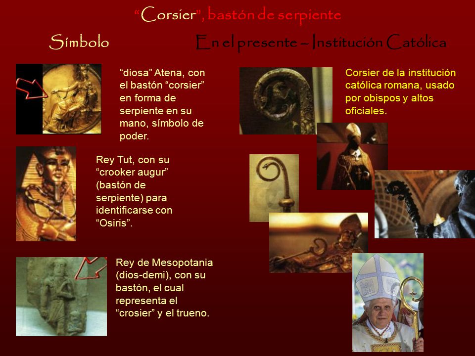 Corsier , bastón de serpiente En el presente – Institución Católica