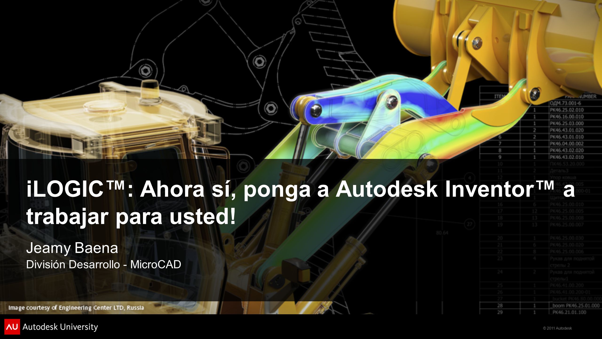 iLOGIC™: Ahora sí, ponga a Autodesk Inventor™ a trabajar para usted!